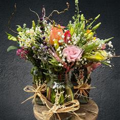 Upcycled Jars 