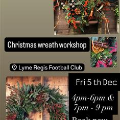 Christmas wreath workshop 