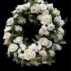 Rose wreath any colour 
