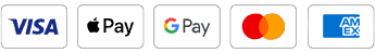 Accepted payment cards